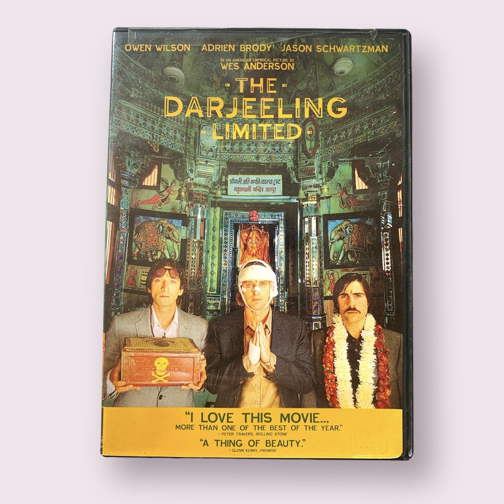 The Darjeeling Limited DVD