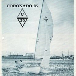 Coronado 15 Sailboat & Boat trailer built by Catalina Yachts