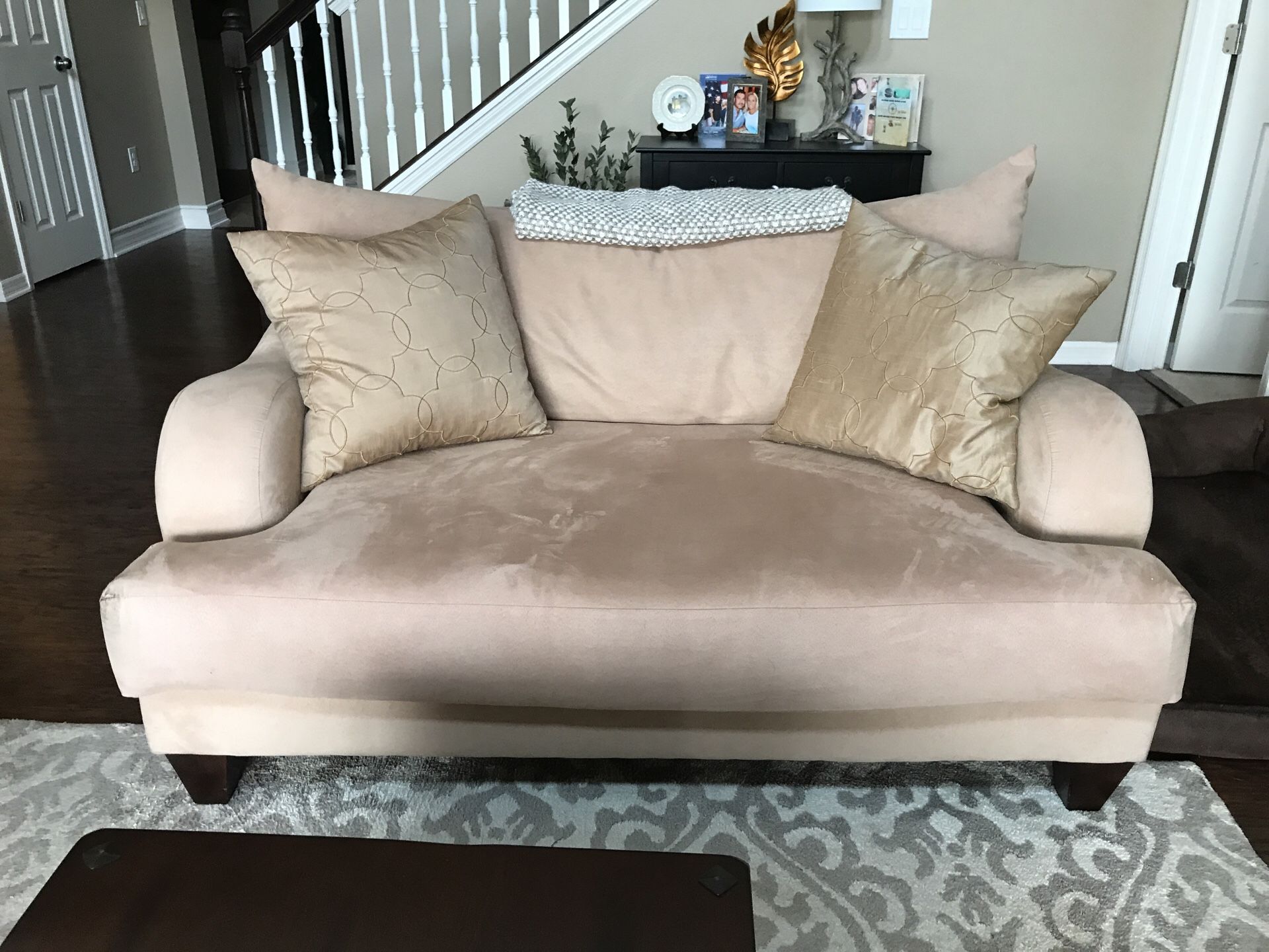 Couch and love seat