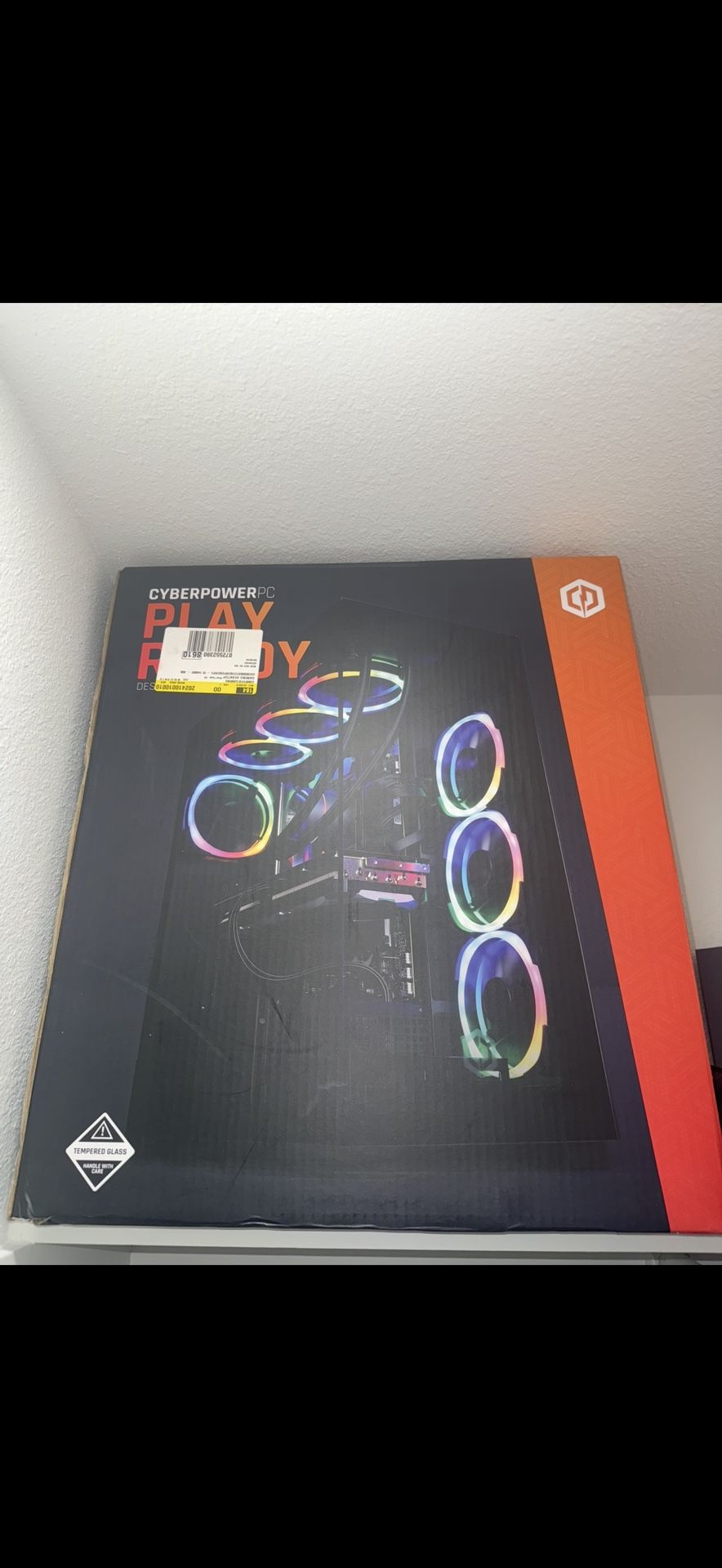 brand new pc, mouse and keyboard. comes along with used asus monitor 