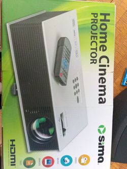 Sima Home Cinema Projector with Remote