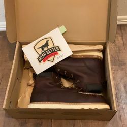 Irish Setter Ashby Size 9D Steel Toe Boots