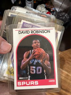 David Robinson NBA Hoops Spurs Basketball Card