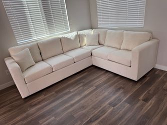 New cream sofa sectional ( happy customer)