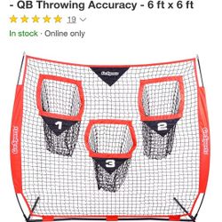 GoSports Football Training Target Net