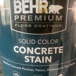 Behr Concrete Stain