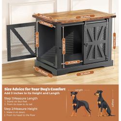 New 40 inch farmhouse dog house