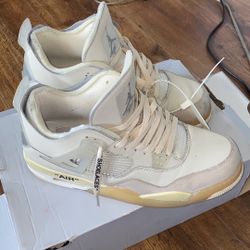 Off-white Jordan 4s