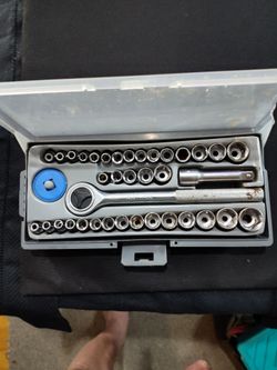 All Trade Socket Set with Ratchet and Case