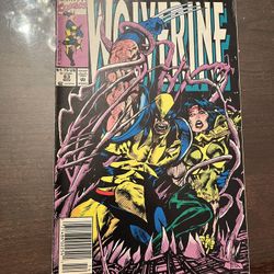 Wolverine #63 Marvel Comics Nov 1992 Marc Silvestri Cover X-Men Vintage Comic