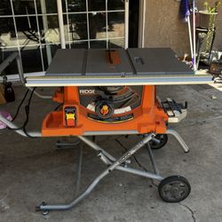 Ridgid Portable Table Saw 