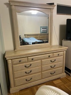 Dresser and two nightstands Dresser and two nightstands