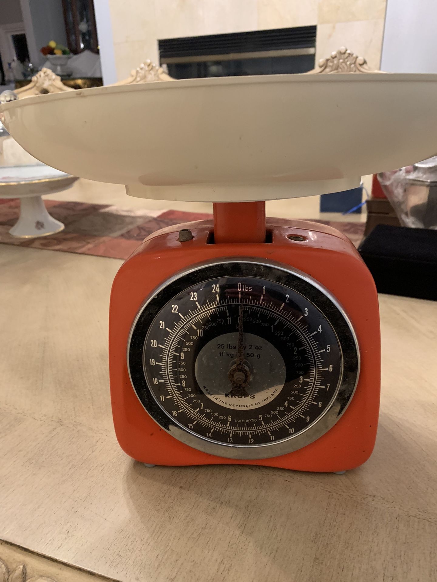 Krups Kitchen Scale Vintage $25 Firm