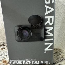 Garmin Dash Cam Mini 3 Brand New