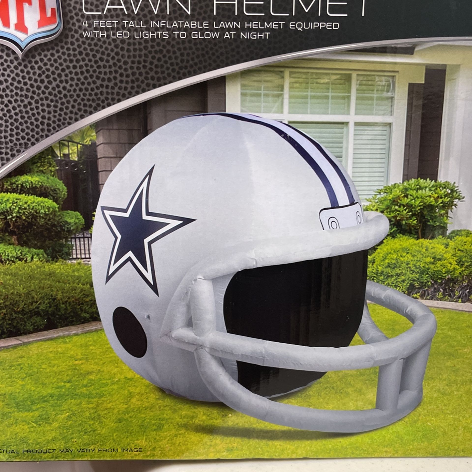 Cowboys Inflatable Lawn Helmet