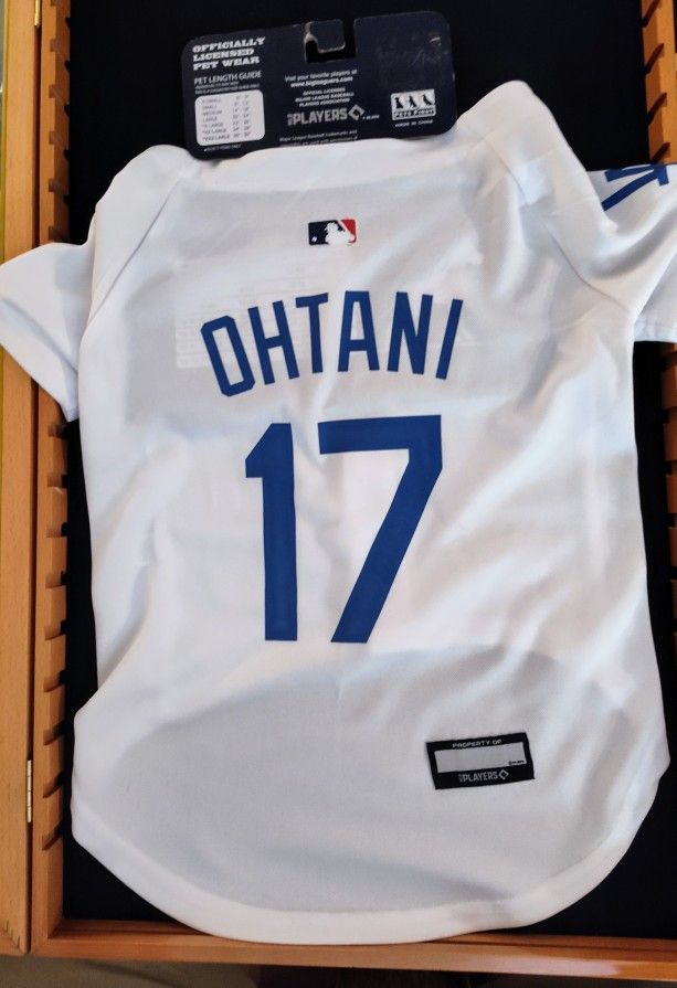 Dodgers Pet Jersey Ohtani Decoy Size L New