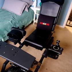 Next Level Racing F-GT Cockpit with Combat Flight Pack Xbox PS5 PC