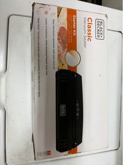 Black and Decker Classic Vacuum Sealer