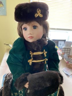 Franklin Heirloom Porcelain Doll