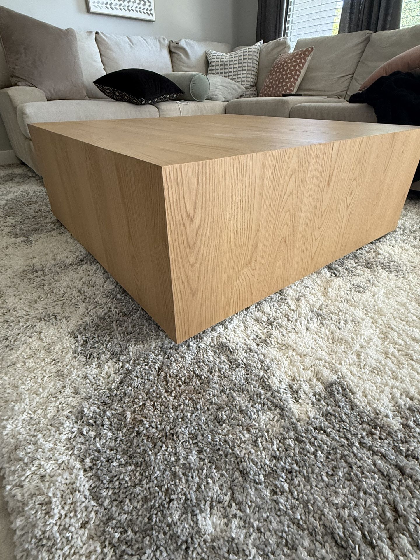 42” Block Coffee table