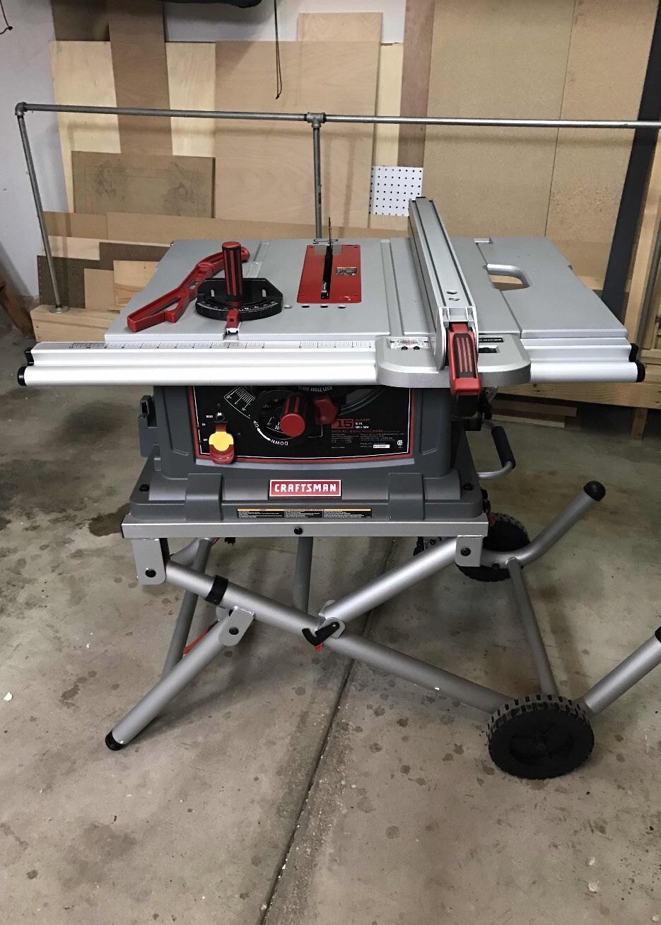 Craftsman 10” Portable Table Saw
