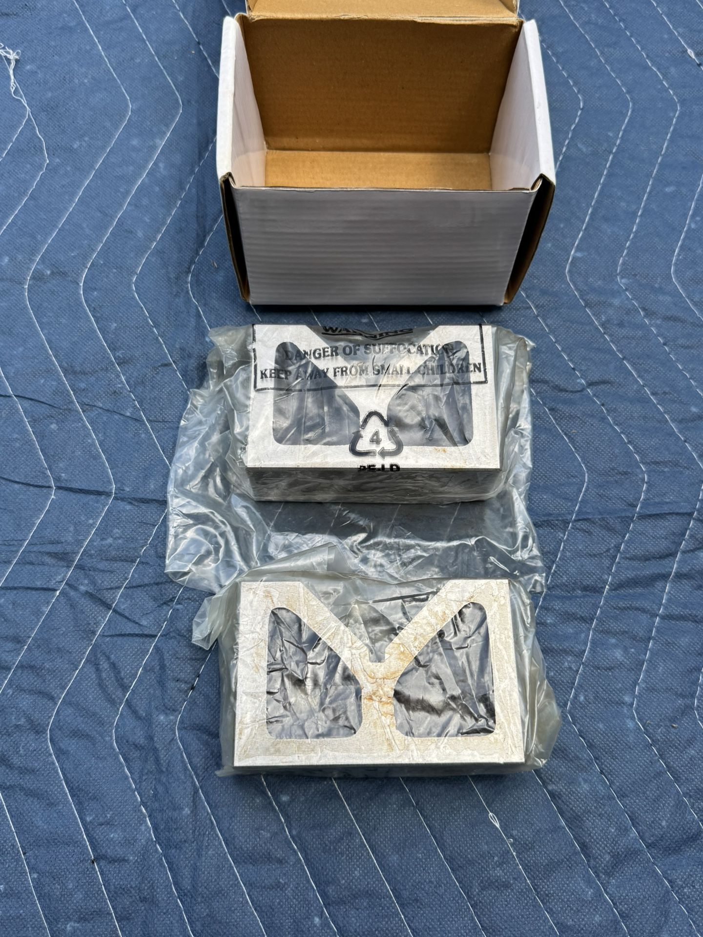 MSC SPI Cast Vee Blocks- Set of 2 (4” Long) 