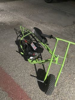 Green gts mini bike