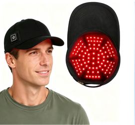 Red Light Therapy Cap for Hair Growth – 650nm Red Light, Rechargeable & Portable