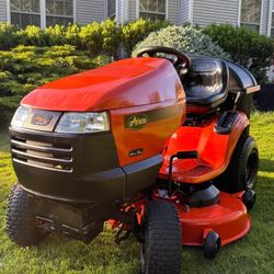 2011 Areiens 22HP V-Twin Riding Mower With A 46 Deck And Twin Bagger 