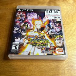 PlayStation 3 / PS3 - Naruto Shippuden Ultimate Ninja Storm Revolution 