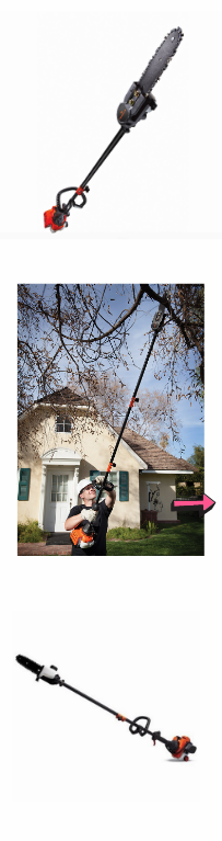 NEW Gas Pole Chainsaw 25cc 2-Cycle Saw Pruner Chair Garden Cutting Machine Easy Cutter Hedge Trimmer Limbs Tree QuickStart Technology *βREADβ*