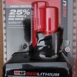 Milwaukee 48-11-2450 12V Lithium-Ion High Output 5Ah