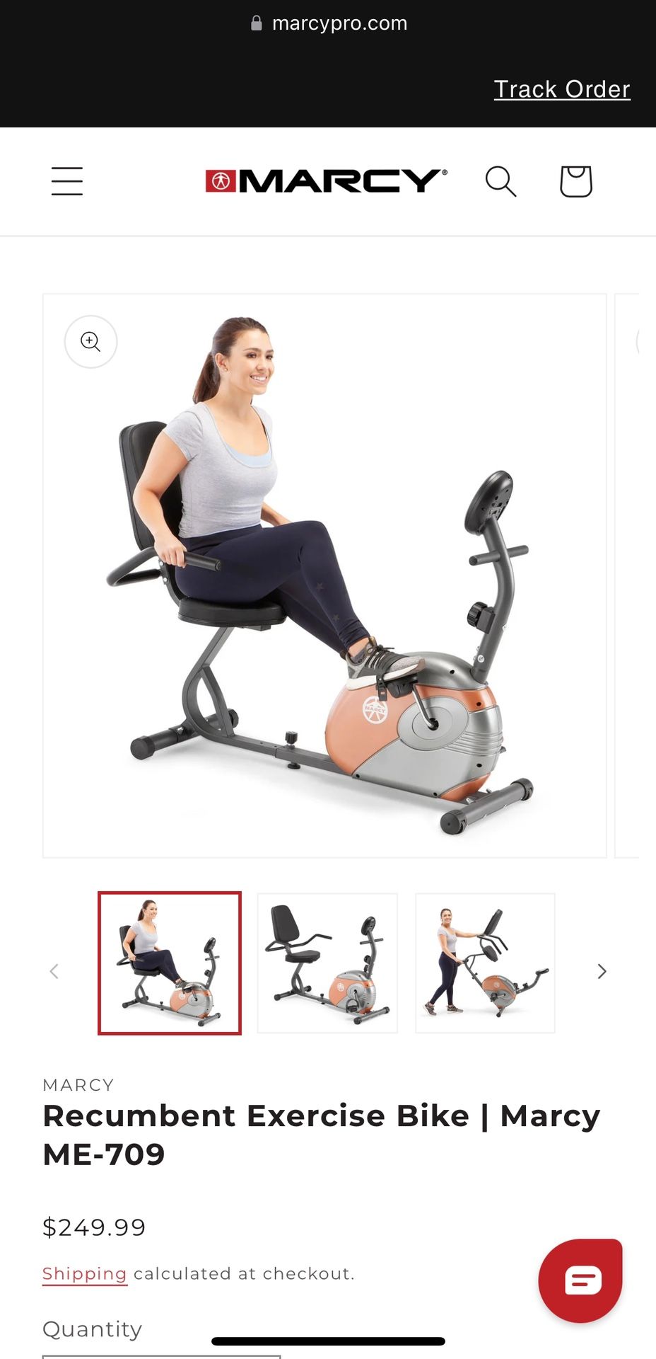 Recumbent Exercise Bike | Marcy