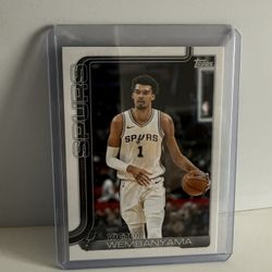 2025-26 Topps Victor Wembanyama Short Print CC-1 