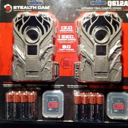 Stealth Cam Trail Camera 2 Pack, New Unopened 