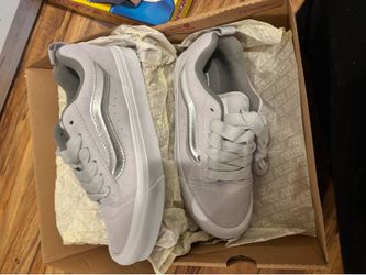 Vans knu school (color:gray) (size:5)