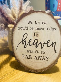 Wood Sign $5