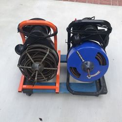Snakes For Plumbing 1/2” Cable By 50’ Long Good Conditions $250 Each 