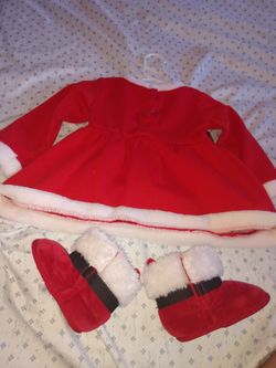 12 months Minnie mouse Xmas set
