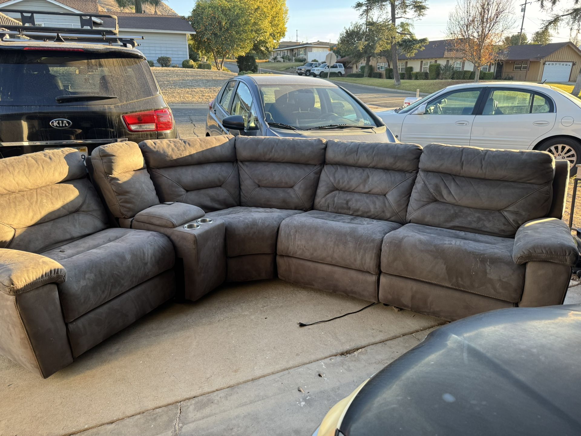Sectional Recliner Sofa