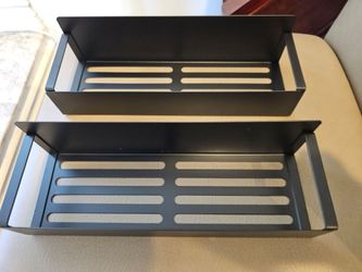 4 Magnetic Spice Rack Organizer For Refrigerator Storage Shelf Holder