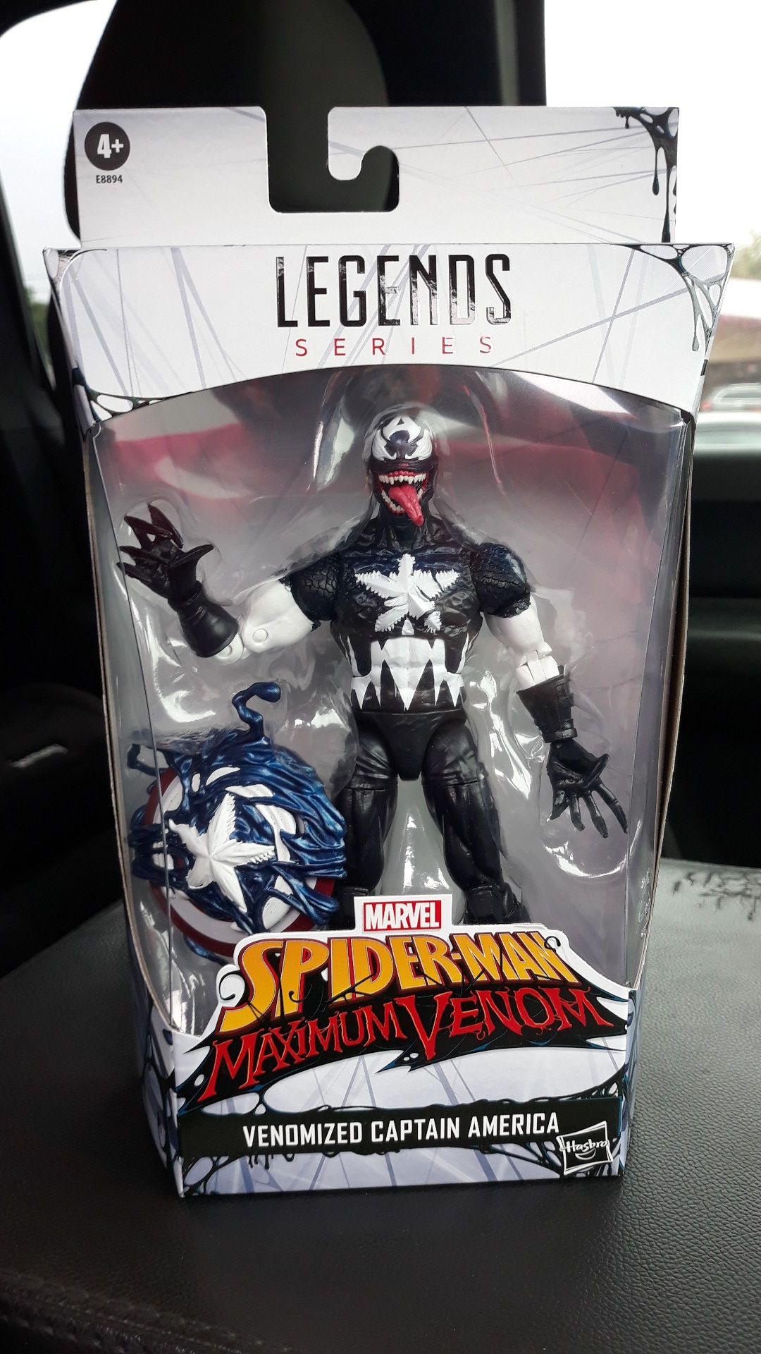 Venomized Captain America