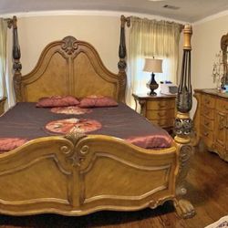 King size Bedroom Set Paradisio Colleccion ( Deliver Available) 