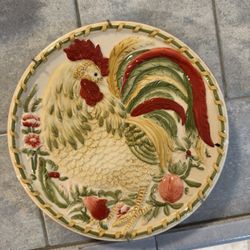 Royal Doulton Rooster Plate Vintage