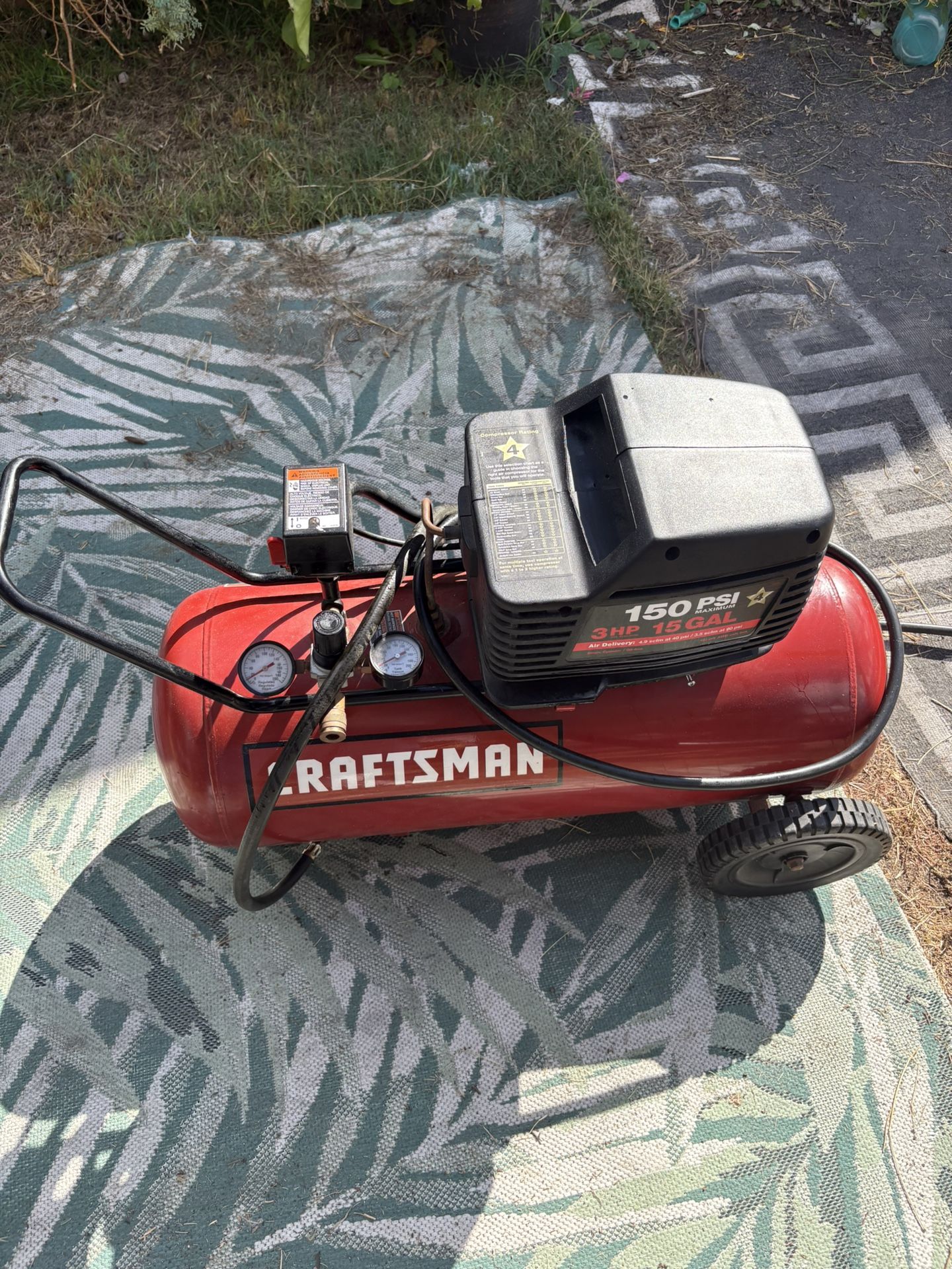 Craftsman 3 Hp Air Compressor