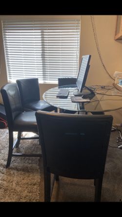 A Table & 4 Chair