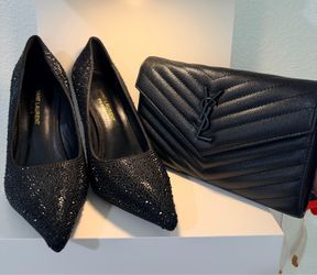 YSL Bag and Heels
