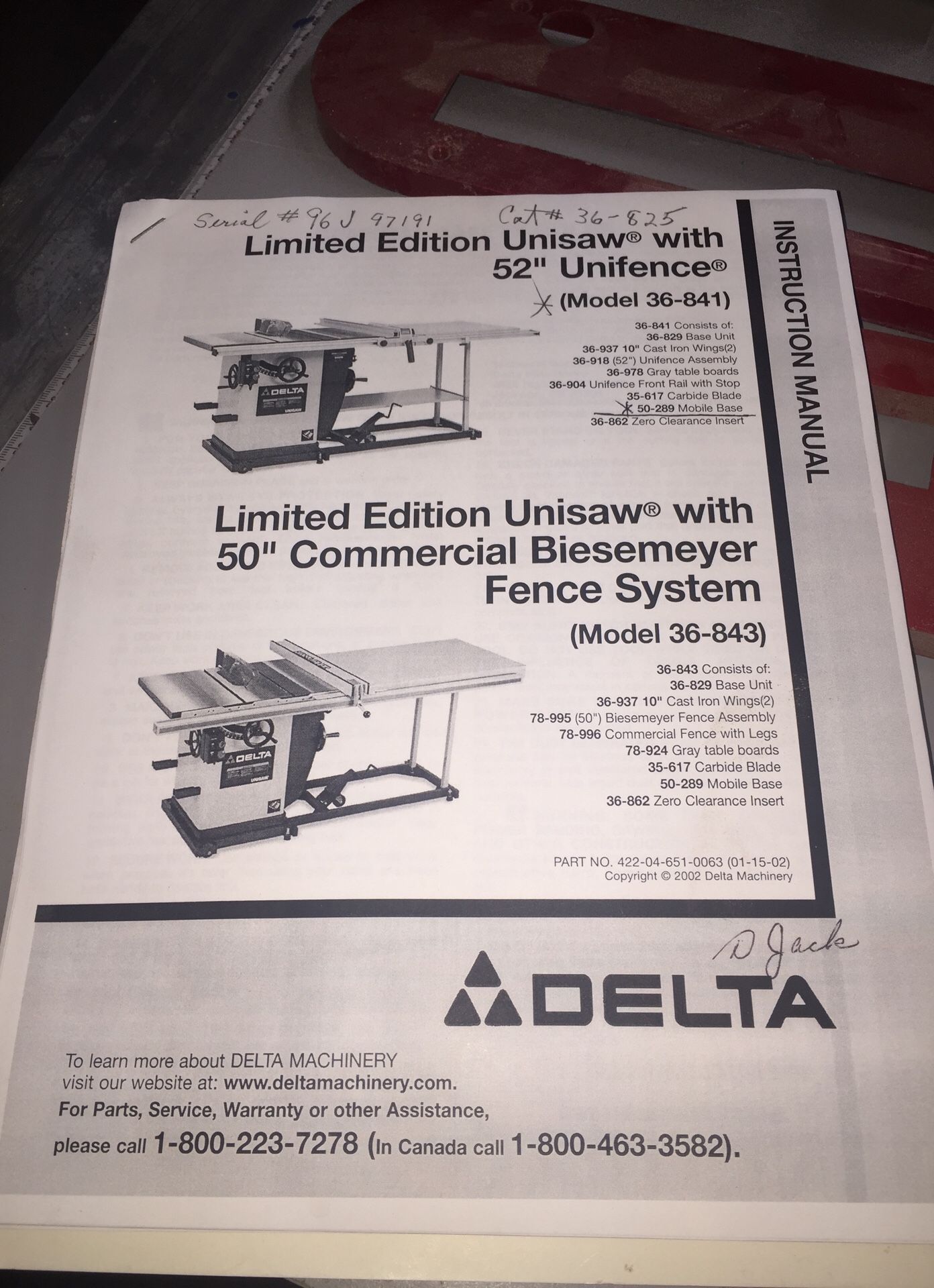 Biesemeyer splitter unisaw discount
