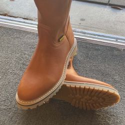 Bota Para Trabajo 100% Piel 