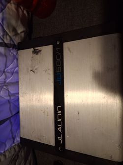 JL audio JD 500/1